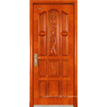 Porte en bois intérieure Style européen avec sculpture (DS-8011)